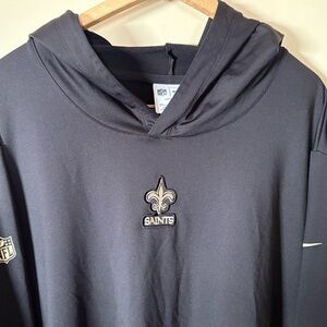 NFL Nike SAINTS Dri-Fit Black 3xl Sweatshirt